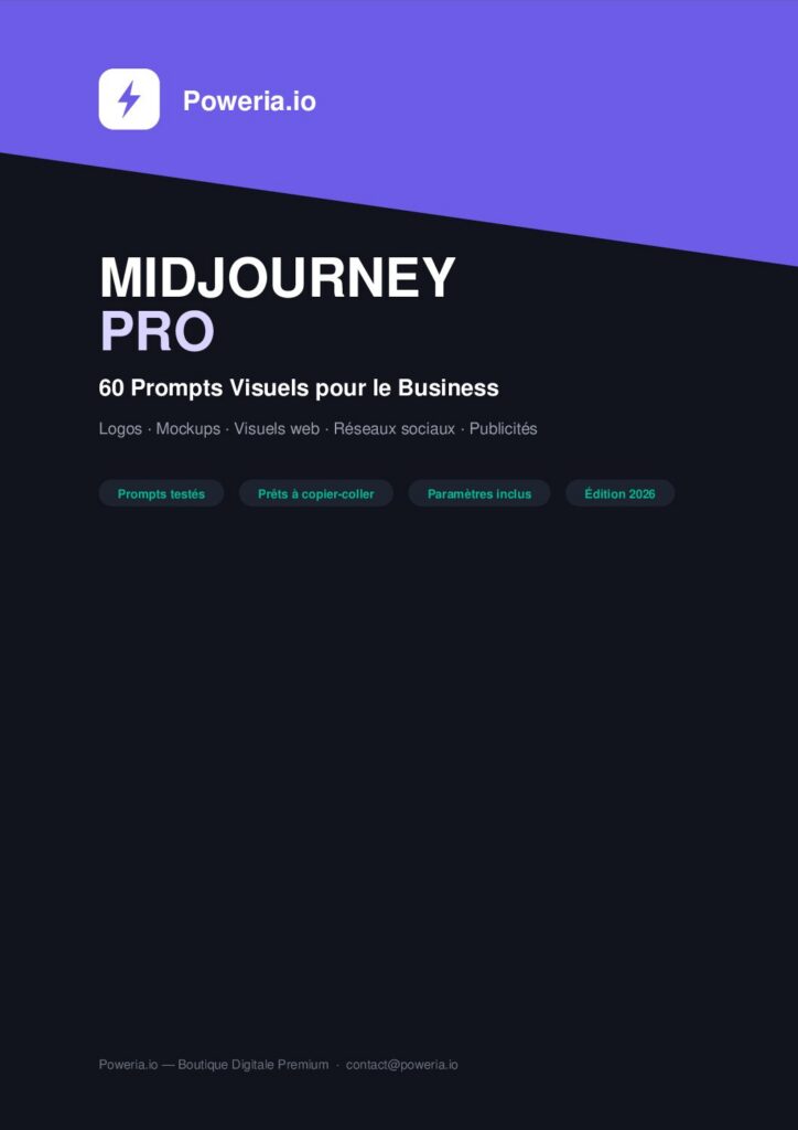 Pack 60 Prompts Midjourney Business Poweria Pdf 724x1024